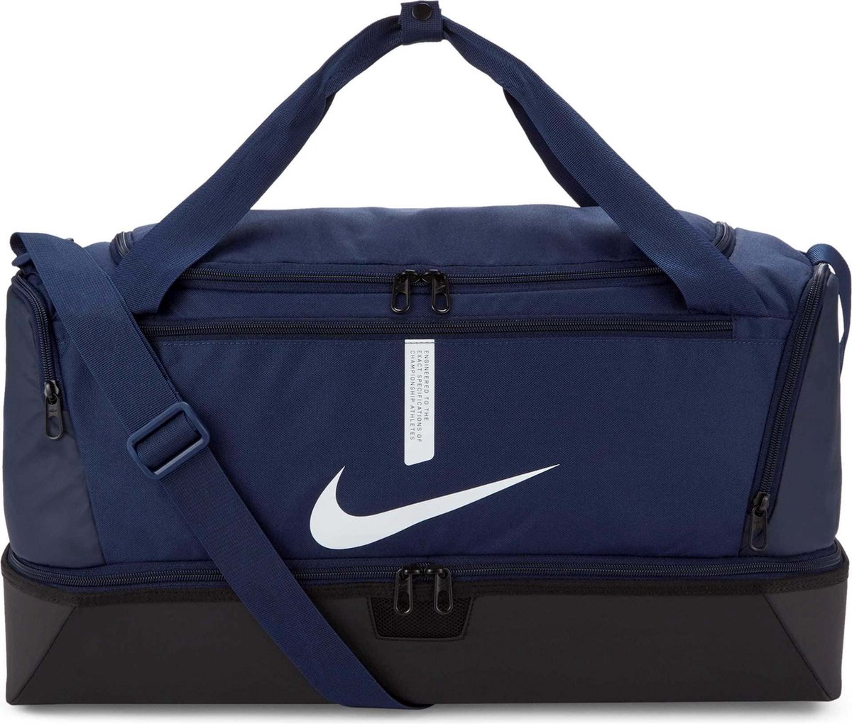 Nike Academy Team Medium Sporttas Met Bodemvak Marine Blauw