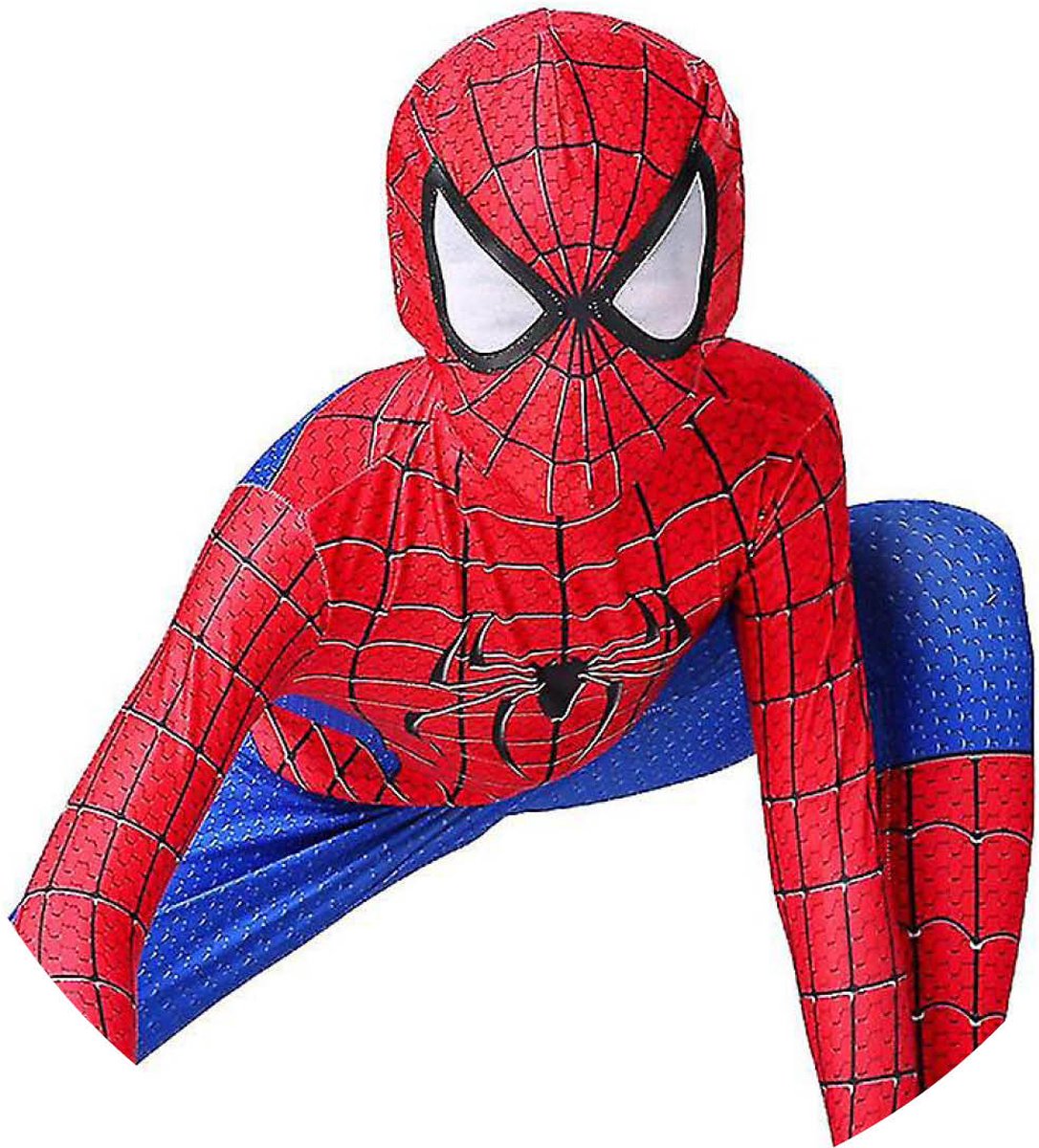 Jobber Toys Superheldpak Kind - Spinnenjongen 98/104 met 2 Maskers — afbeelding 5