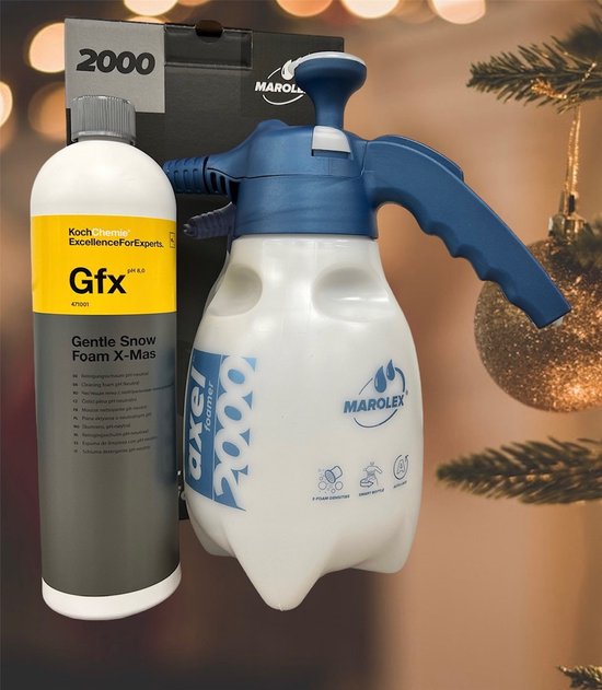 Koch Chemie - X-Mas Snowfoam - Marolex Axel 2000 - Handfoam Set