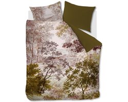 Beddinghouse Odile dekbedovertrek - Lits-Jumeaux - 240x200/220 cm - Groen