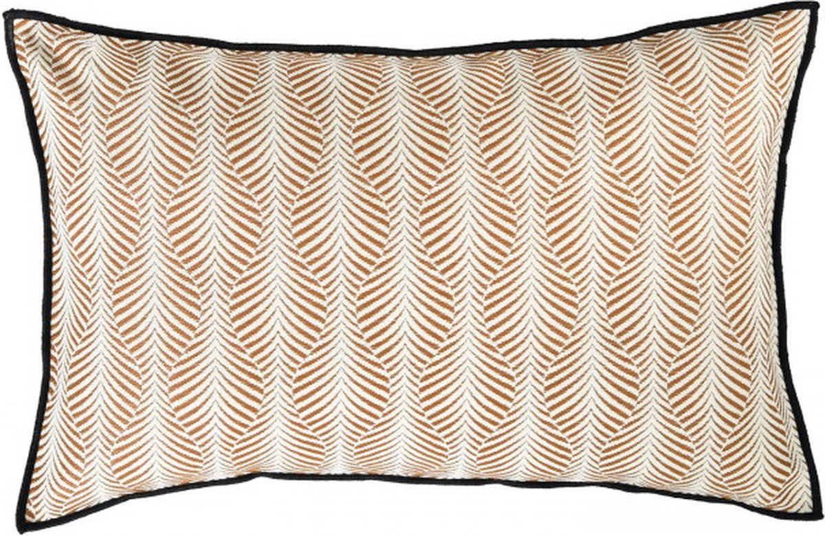 Casamance Kussenhoes Caori Bruin