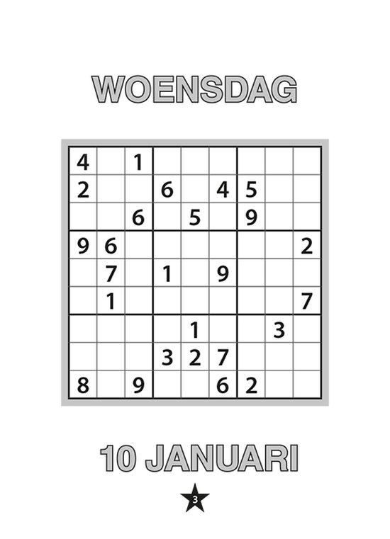 Denksport Scheurkalender Sudoku 2024 bol