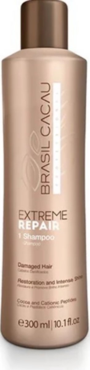 Cadiveu Extreme repair Shampoo 300 ml Onderhoud keratine behandeling 300 ml
