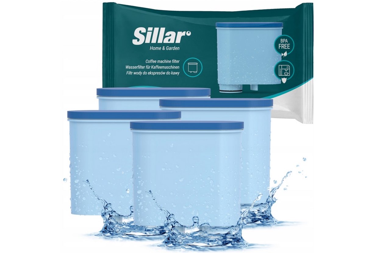 Filtre à eau Sillar AquaClean pour Philips et Saeco CA6903 - 4