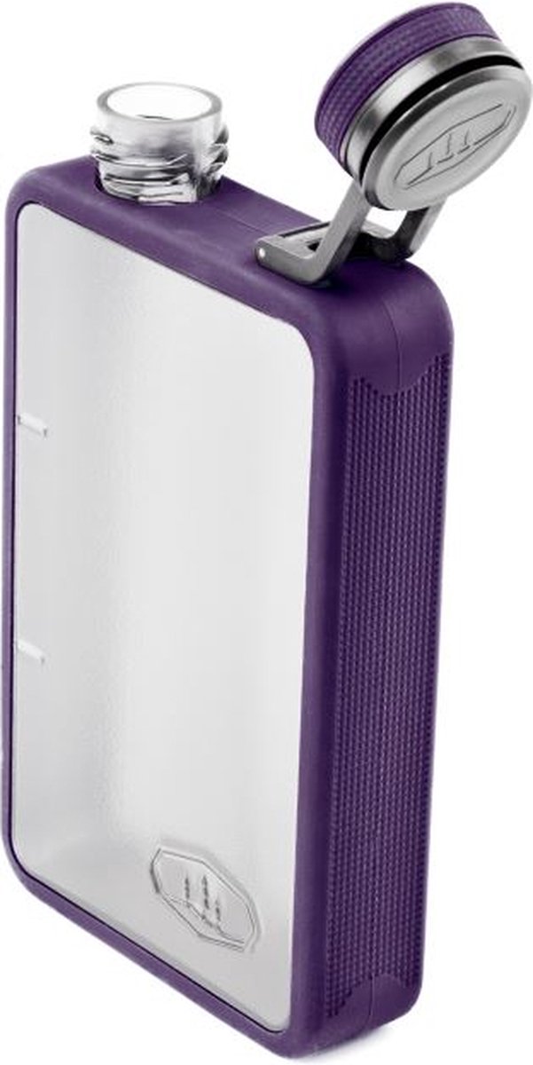 Gsi Boulder Flask 6 OZ Purple - Drinkfles - Purple