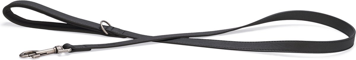 Beeztees Balacron Ax - Hondenriem - Kunstleer - Zwart - 130x2 cm