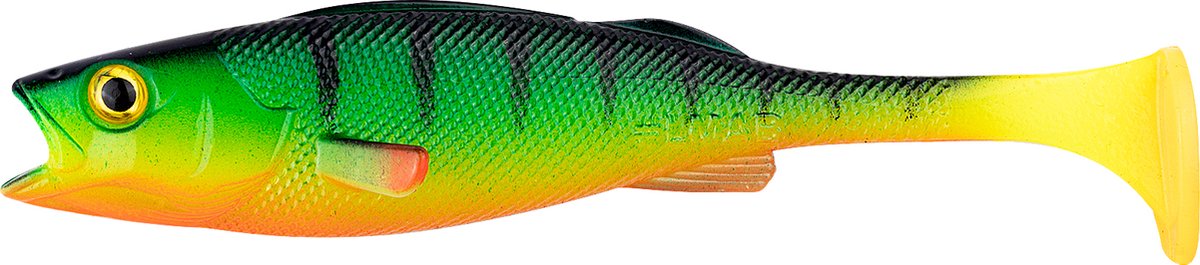 LMAB - KØFI Perch Shad - 7 cm - Firetiger