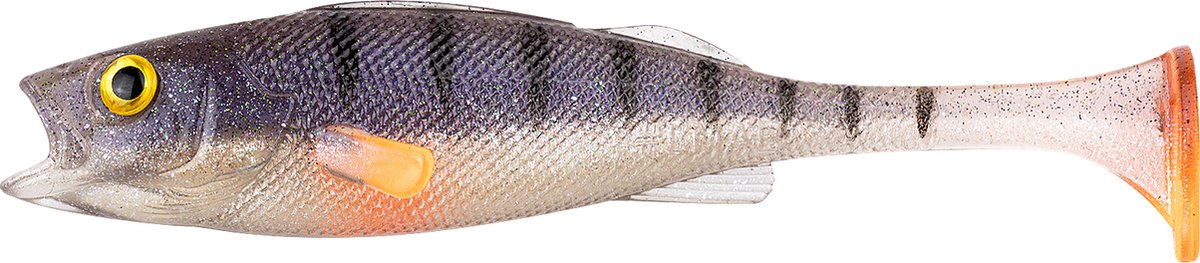 LMAB - KØFI Perch Shad - 7 cm - Ghost Perch