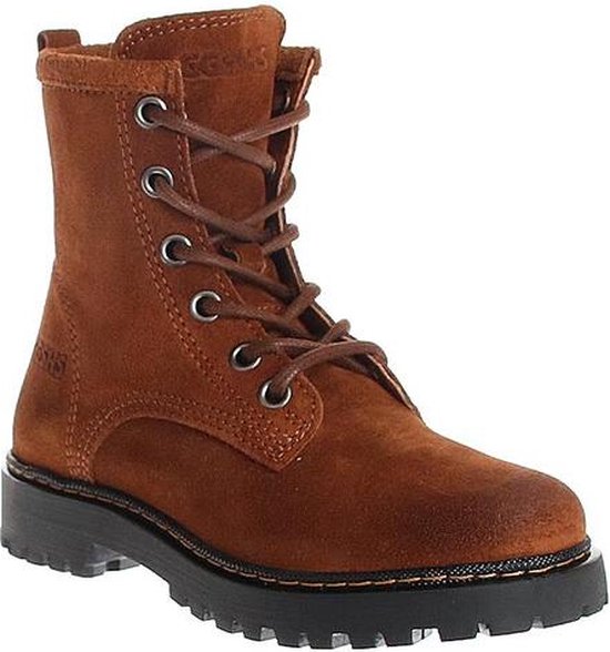 Giga Shoes G3518 Cognac meisjes suede leren enkel laarzen maat 32 laatste maten outlet sale prijs