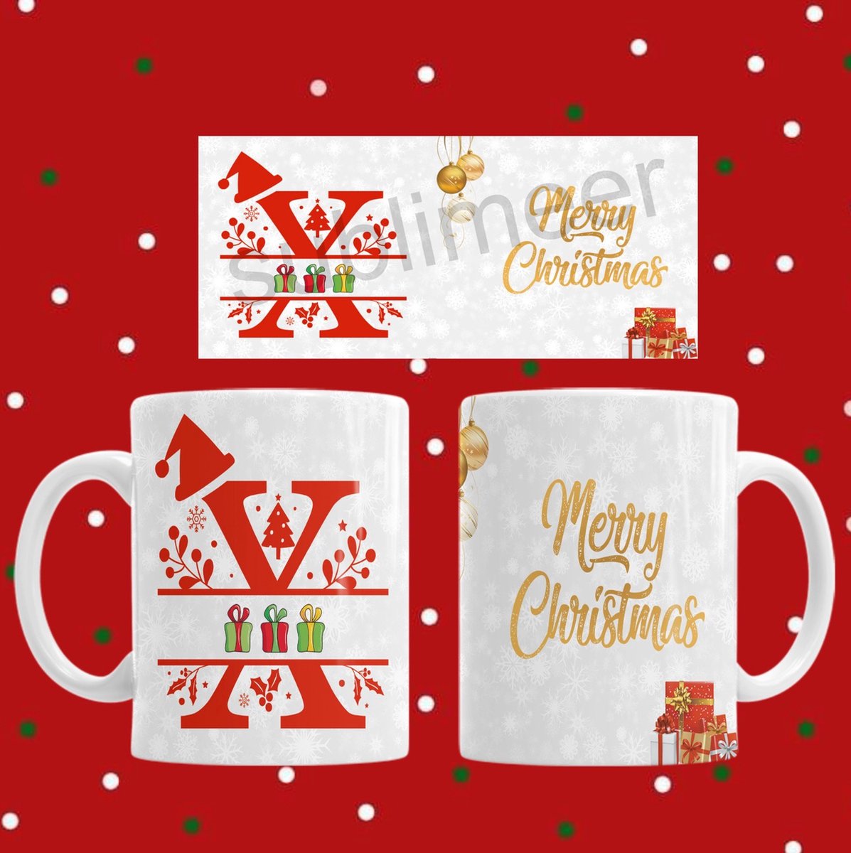 Mok X Merry christmas / Vrolijk kerstfeest