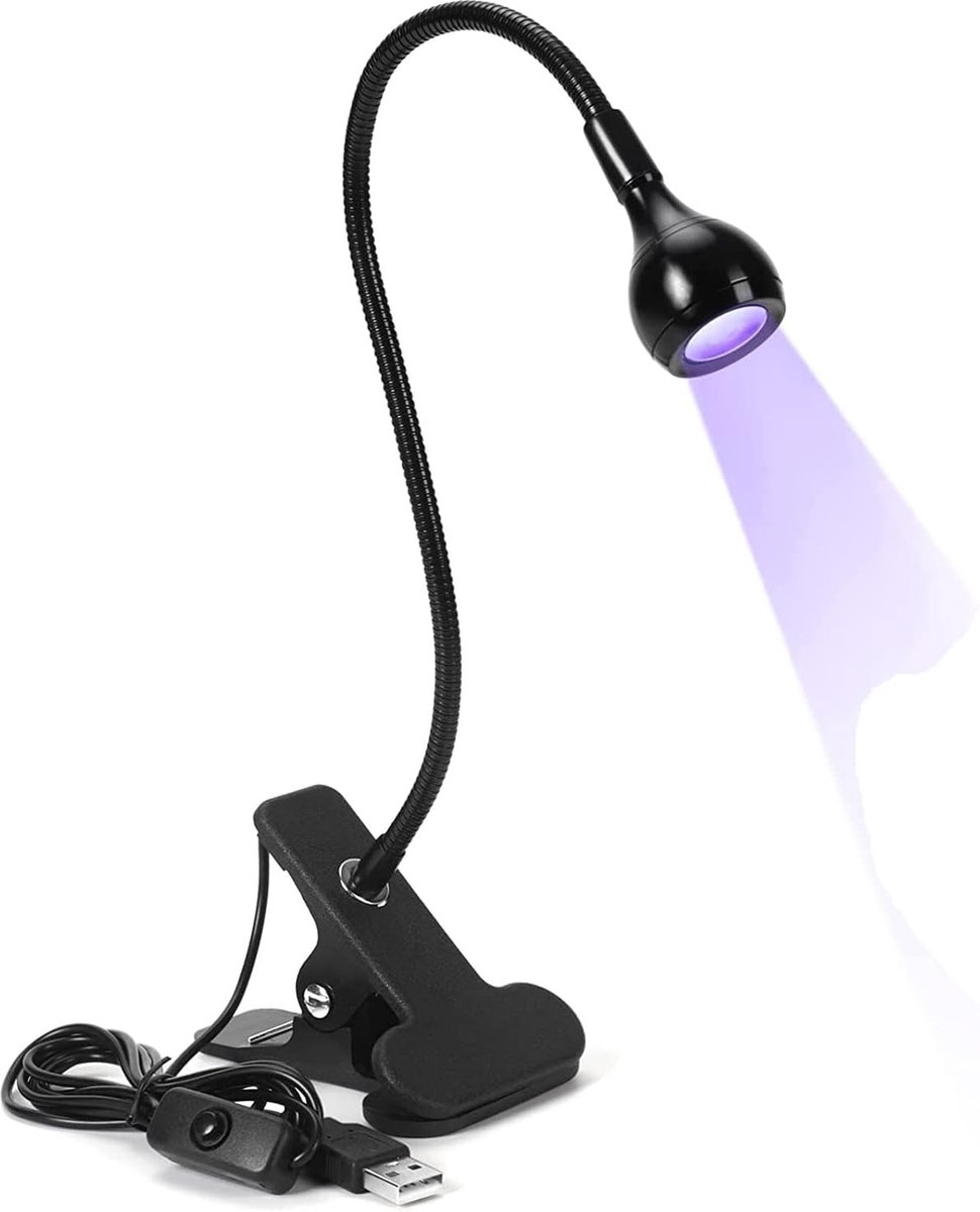 Timé Nagellamp UV Lamp voor Nagels Gellak Polygel Krachtige UV Lamp Nageldroger