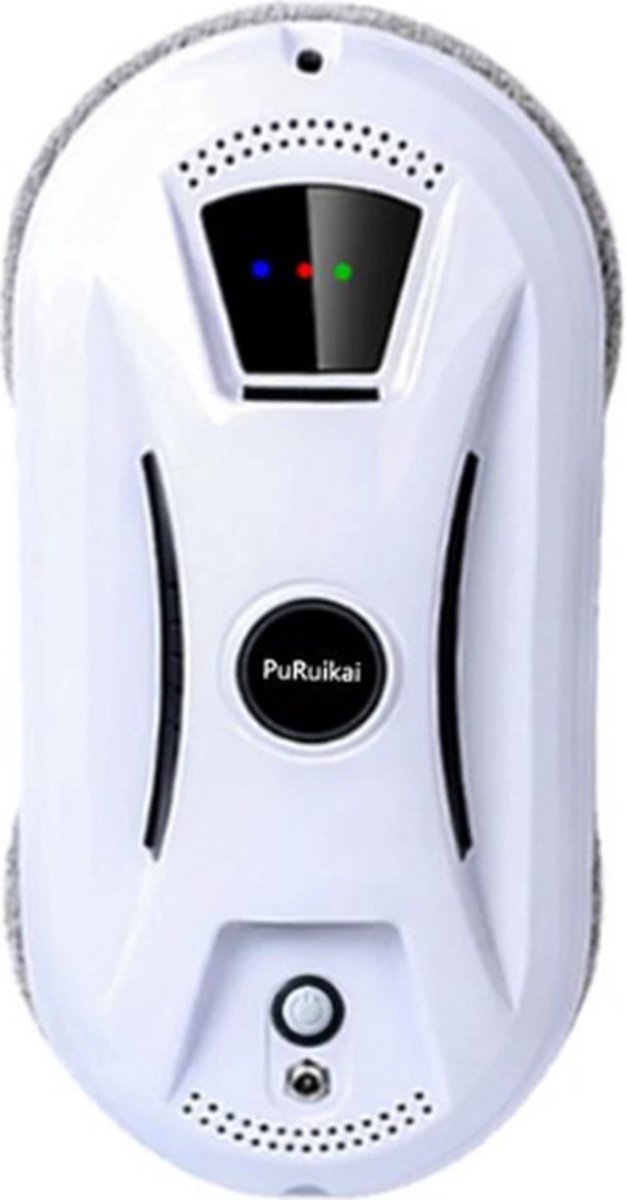 Pupuikai PuRuikai Intelligente Robot Ramenwasser Automatisch Of Bestuurbaar Elektrische Glazenwasser Ramen Wassen Ruitenreiniger Valbeveiliging Sterke Zuigkracht Met Afstandsbediening 800W Wit