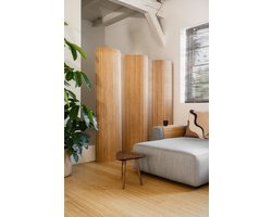 Bamboe Vloer Budget - met kliksysteem - duurzame vloerbedekking - parketvloer - geschikt voor vloerverwarming - goedkope klikvloer - naturel - 960 x 128 x 10 cm