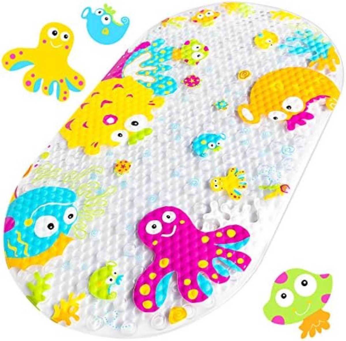 Antislipmat Bad Kinderen - Antislipmat Douche - Antislip Dadmat voor in Bad - Badmat Kind