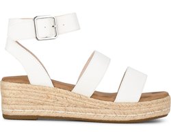 POSH by Poelman JUNE Dames Sandalen - Wit