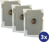 Vuilafvoerzak - Stofzuigerzak - Clean Base - Geschikt voor iRobot Roomba E5 E6 I3+ I4+ I6 I7 I7+ J7+ S9 S9+ - Alternatief voor 4626194 - 3 stuks