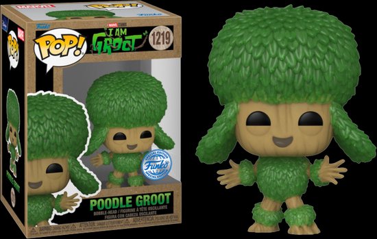 Funko Pop! I Am Groot (2022) - 1219 Poodle Groot Earth Day 2023