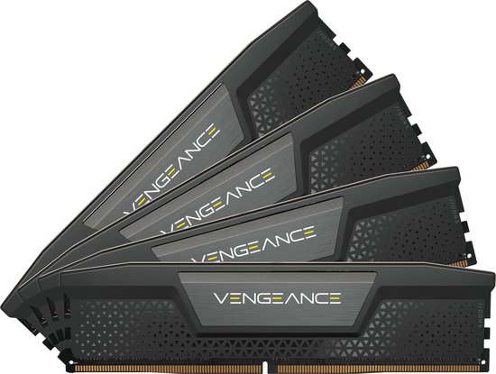 Corsair Vengeance CMK64GX5M4B6000C36, 64 GB, 4 x 16 GB, DDR5, 6000 MHz, 288-pin DIMM