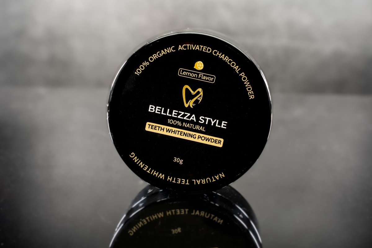 Bellezzastyle: Tandenbleken - Carbon Powder Lemon Flavour