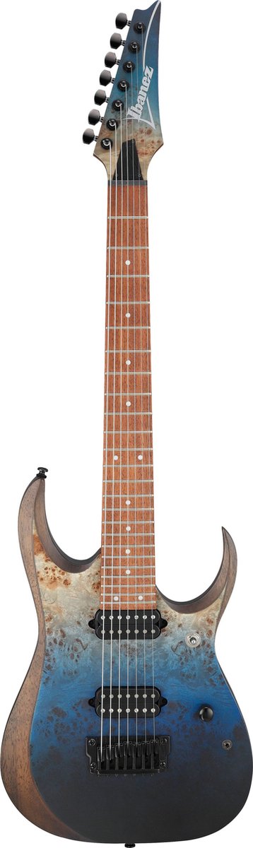 Ibanez Standard RGD7521PB-DSF Deep Seafloor Fade Flat - Elektrische gitaar