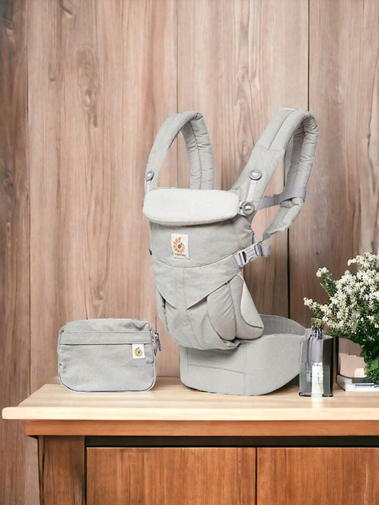 Ergobaby - Omni 360 - Cool Air Mesh Draagzak Baby - Licht Grijs van Ergobaby — afbeelding 2