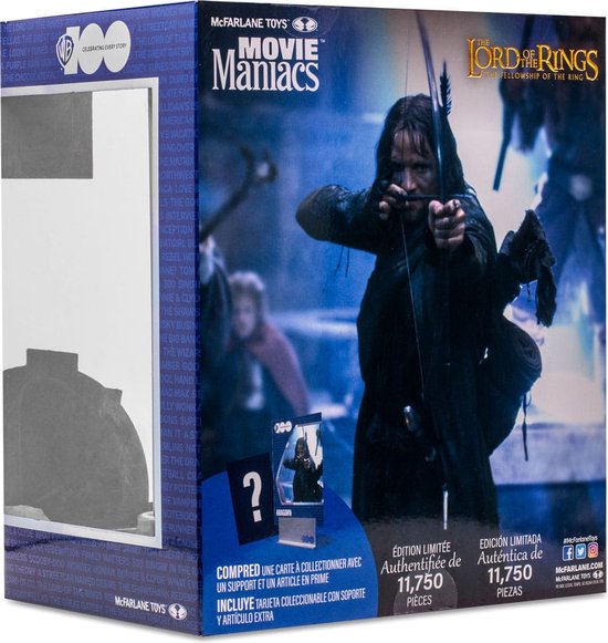 Mcfarlane Toys Lord Of The Rings Movie Maniacs Action Aragorn 15 Cm Figuur - mcfarlane toys