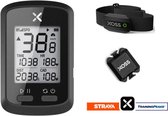 DrPhone XOSS G+ - GPS Fietscomputer - Strava - Snelheidsmeter met cadanssensor + hartslagsensor - IPX7 Waterdicht