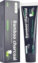 BELANIAN - Zwarte actieve kool tandpasta 120g natuurlijke tandheelkundige schoonheid verwijdert slechte adem pepermunt tandverzorging