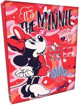 dagboek Minnie Mouse meisjes 15,5 x 21 cm papier rood