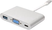 kabeladapter/verloopstukje USB 3.1 Type-C VGA/USB 3.0