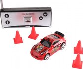 RC raceauto driftincars 7 cm met accessoires rood