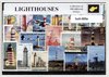 Afbeelding van het spelletje Vuurtorens - Typisch Nederlands postzegel pakket & souvenir. Collectie van 100 verschillende postzegels van vuurtorens – kan als ansichtkaart in een A6 envelop - authentiek cadeau - kado - kaart - zeevaart - holland - vuurtoren - strand