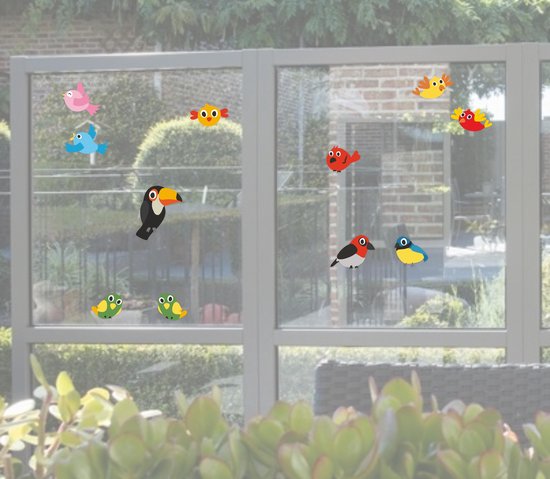 Stickers vogelbescherming | Zelfklevend - | *TIP