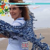 More by Mooj Sofie Lovers Mesh Stola Haakpakket- Blue