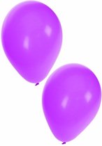 50 ballons violets