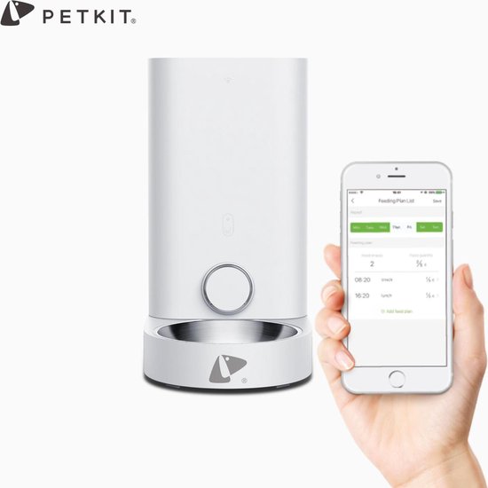 PETKIT® - Voerautomaat - Automatische voerbak - Vershoudend - Voerbak Kat - met App