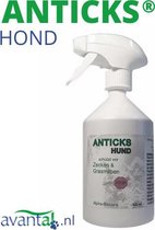 Anticks® HOND/ KAT - 100% biologisch anti / tegen vlooien, teken, grasmijten en zelfs muggen