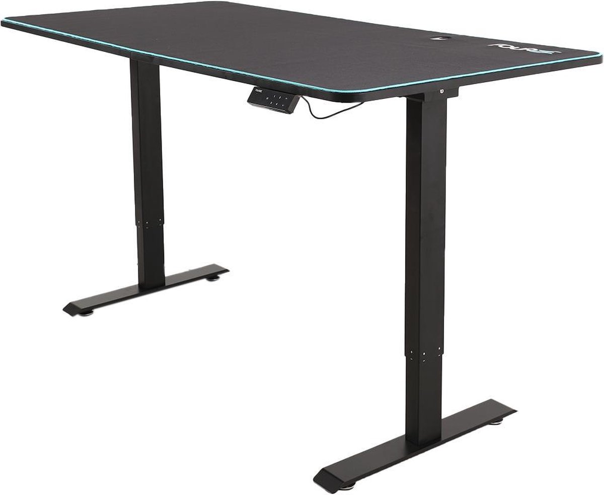 FOURZE Celestial Gaming desk adjustable (hight) (zwart-groen)