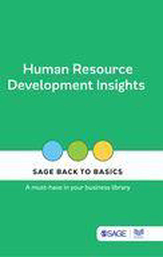SAGE Back to Basics Human Resource Development Insights (ebook