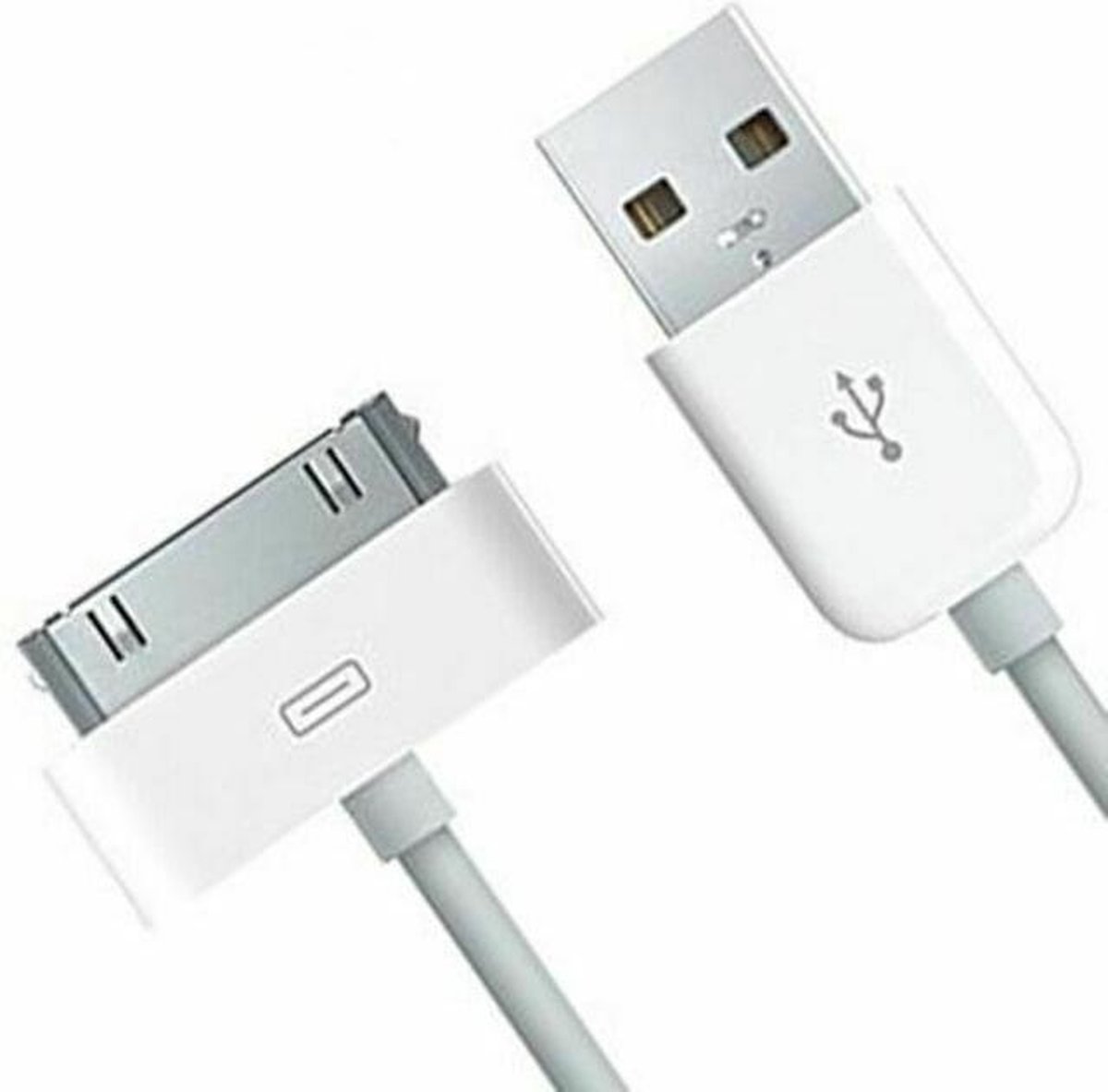 iPad charger - 3 meter - voor iPad 2, 3, 4 en iPhone 4 en 4s - kabel - oplaadkabel (30 pins naar USB) - oplader - LDNIO