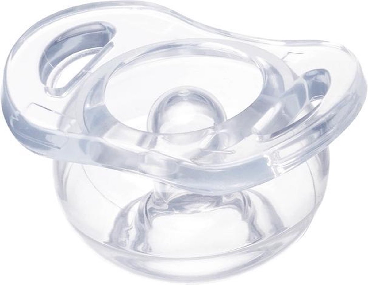Goedkoopste MijnNami Bubble Buddy - 2 stuks - Crystal - Soother Speen - Newborn fopseen - 0-6 maanden
