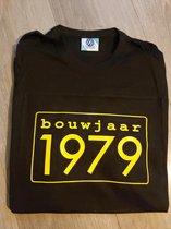T-shirt met jaar 1979 XL ( cadeau tip )