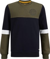 WE Fashion Jongens sweater met colourblock