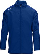 Masita | Windbreaker Forza - Dames Heren Kind Regen- Windjack met Capuchon - NAVY BLUE - M