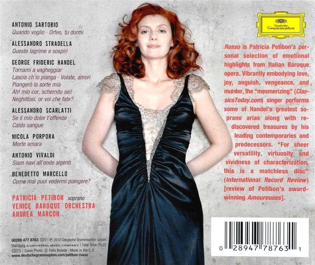 Rosso Italian Baroque Arias (CD), Patricia Petibon, Venice Baroque