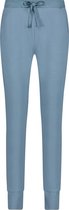 CYELL SOLIDS Dames Lange Pyjamabroek - Uni Coastal Cloud - Maat 38