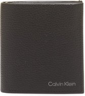 Calvin Klein - RFID - Warmth trifold 6cc w/coin - heren portemonnee - black