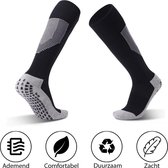 MyStand® Gripsokken Voetbal Sport Grip Sokken Anti Blaren Unisex One Size - Zwart