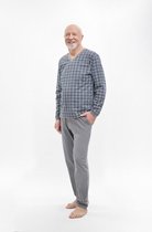Martel Roman pyjama grijs 100% katoen- gemaakt in Europa 3XL