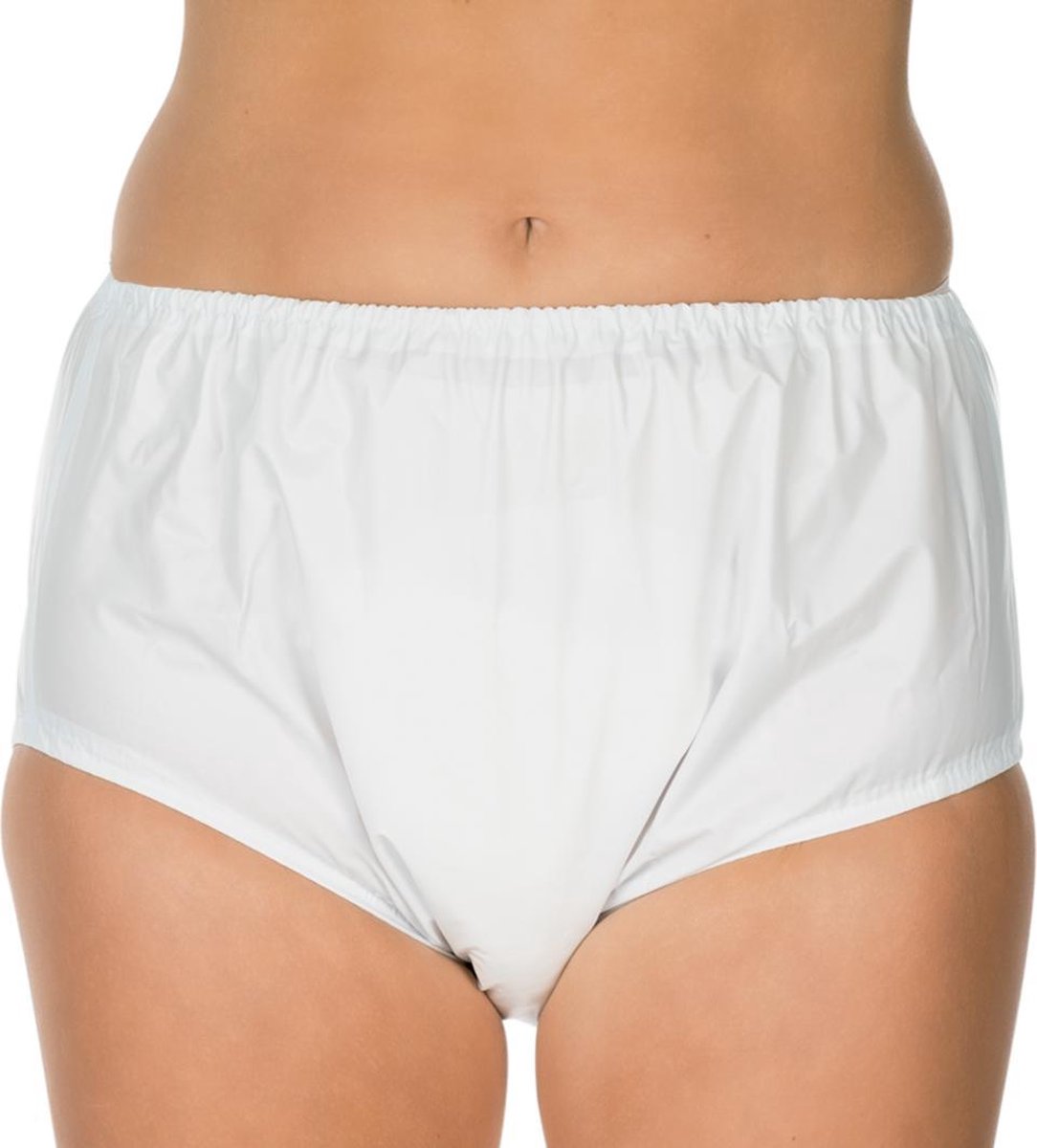 Goedkoopste Suprima 1205 Incontinentiebroekje PVC slip, UNISEX, wit (40) (heupomtrek 98 cm